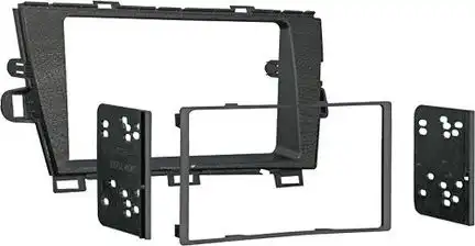 11111Radioblende kompatibel mit Toyota Prius (ZVW30) 2-DIN schwarz ab Bj. 05/2009