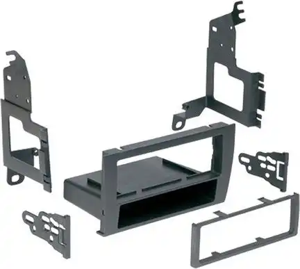 11111ACV Radioblende kompatibel mit Lexus GS300 GS400 1-DIN mit Fach schwarz Bj. 1998 - 2006