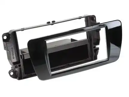 11111Radioblende kompatibel mit Seat Ibiza Ibiza ST 2-DIN-Set mit Fach Piano Lack schwarz