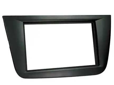 11111Radioblende kompatibel mit Seat Altea Toledo (5P) (5PN) 2-DIN schwarz ab Bj. 03/2004
