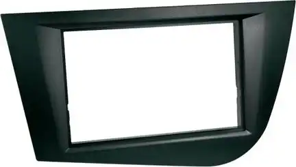 11111ACV Radioblende kompatibel mit Seat Leon (1P) (1PN) 2-DIN schwarz Bj. 09/2005 - 03/2009