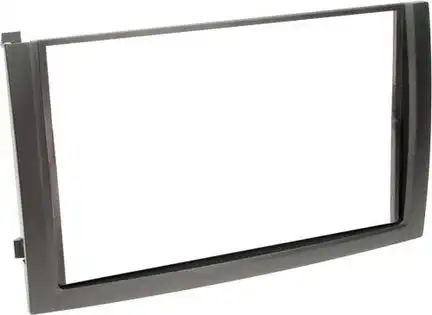 11111Radioblende kompatibel mit Skoda Fabia (6Y) 2-DIN schwarz ab Bj. 08/2004 - 2007
