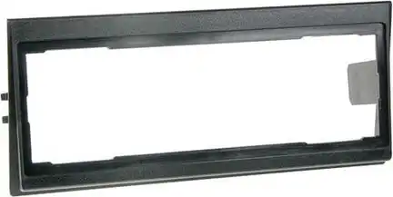 Radioblende kompatibel mit Volvo 740 760 940 960 1-DIN schwarz ab Bj. 1982