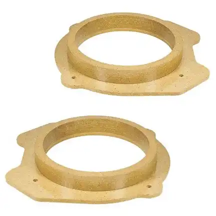 MDF Lautsprecher Adapterringe kompatibel mit Citroen C4 (nicht Picasso) adaptiert auf 165er Lautsprecher