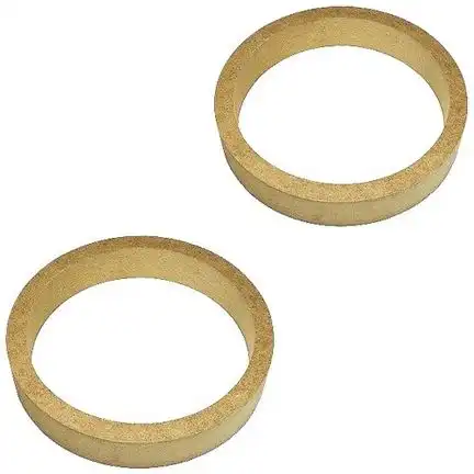 11111MDF Distanzringe Lautsprecheradapter 30mm Höhe schmale Version adaptiert auf 165er Lautsprecher