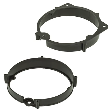 Lautsprecherringe Adapter Halterungen kompatibel mit Opel Fiat Ford Alfa Citroen Astra H Corsa D Grande Punto Heck 165mm DIN Lautsprecher