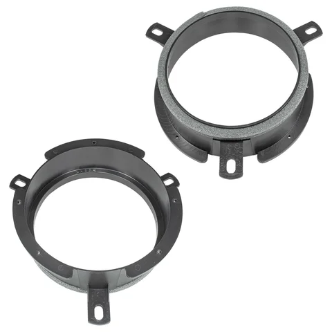 tomzz Audio Lautsprecher Adapterringe kompatibel mit Volvo C30 V40 S40 V50 V60 S60 XC60 V70 XC70 S80 adaptiert auf 165er Lautsprecher