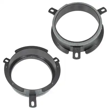 tomzz Audio Lautsprecher Adapterringe kompatibel mit Volvo C30 V40 S40 V50 V60 S60 XC60 V70 XC70 S80 adaptiert auf 165er Lautsprecher