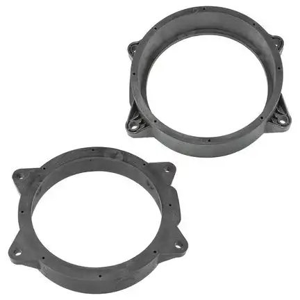 tomzz Audio Lautsprecher Adapterringe kompatibel mit Volvo Polestat S60 V60 S90 V90 XC40 XC60 XC90 Polestar 2 adaptiert auf 165er Lautsprecher
