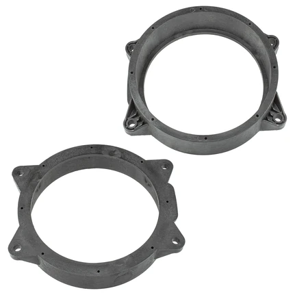 tomzz Audio Lautsprecher Adapterringe kompatibel mit Volvo Polestat S60 V60 S90 V90 XC40 XC60 XC90 Polestar 2 adaptiert auf 165er Lautsprecher