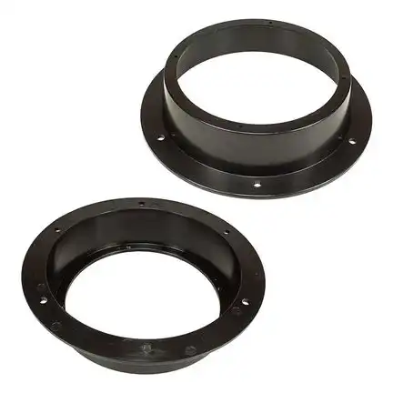11111Lautsprecher Adapter Set kompatibel mit Audi Skoda Porsche VW Q3 Cayenne Octavia Superb Yeti Golf Jetta T5 Touran Tiguan Touareg Passat Sharan Caddy Eos Beetle Ringe + Adapterkabel adaptiert auf 165er Lautsprecher