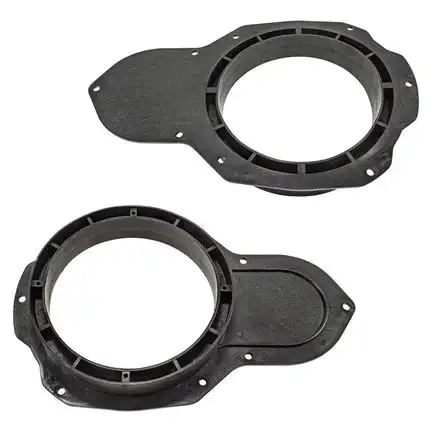 11111Lautsprecher Adapter Set kompatibel mit VW Passat Türe Front Ringe + Adapterkabel adaptiert auf 165er Lautsprecher