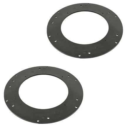 tomzz Audio Lautsprecher Adapterringe kompatibel mit VW Skoda Golf T5 Touran Passat Caddy 200/165mm Lautsprecher Fronttür