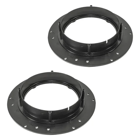 11111tomzz Audio Lautsprecher Adapterringe kompatibel mit VW Skoda Porsche diverse Modelle adaptiert auf 165er Lautsprecher