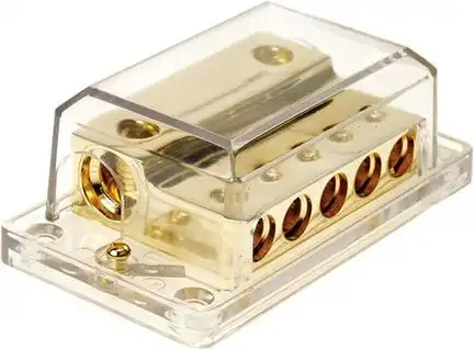 11111Verteilerblock 5 fach Gold-Edition 