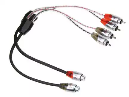 11111Y-Cinchkabel Ovation High Line (2 Stück) 2x Stecker / 1x Buchse 0.3m 