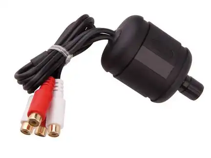 11111Pegelregler zur Lautstärkeregelung des Cinch Audiosignals 