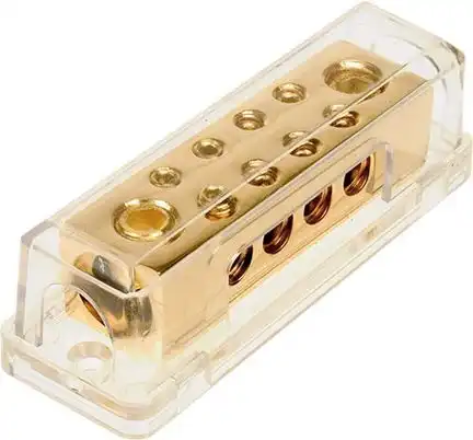 11111ACV Verteilerblock 8 fach Gold-Edition 