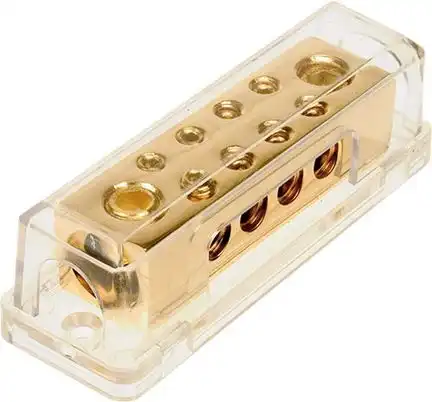 11111Verteilerblock 8 fach Gold-Edition 