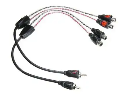 Y-Cinchkabel Symphony Line Mid Range (2 Stück) 1x Stecker / 2x Buchse 0.3m