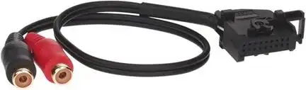 11111AUX Adapter kompatibel mit Seat Skoda VW AUX-Eingang für 16:9 Navigation ohne TV-Tuner