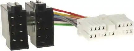 11111Autoradio Adapter Kabel kompatibel mit Daewoo adaptiert von ISO (f) 