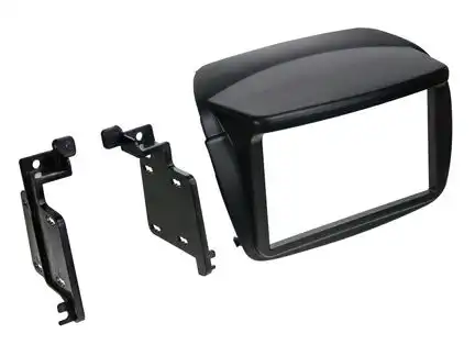 11111Radioblende kompatibel mit Opel Combo 2-DIN schwarz ab Bj. 2012 