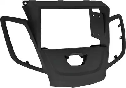 ACV Radioblende kompatibel mit Ford Fiesta (JA8) 2-DIN ohne Display schwarz Bj. 10/2008 - 01/2013