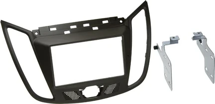 ACV Radioblende kompatibel mit Ford C-Max (DXA) 2-DIN dunkelbraun ab Bj. 12/2010