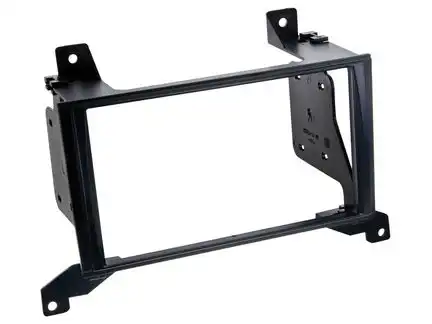 11111Doppel DIN Radioblende kompatibel mit Hyundai Santa Fé (CM) 2-DIN schwarz 2009-08/2012