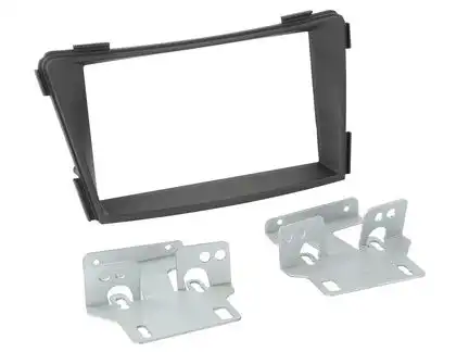 11111Radioblende kompatibel mit Hyundai i40 (VF) 2-DIN schwarz ab Bj. 06/2011