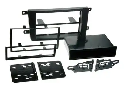 11111Radioblende kompatibel mit Mazda CX-9 (TB1) 2-DIN mit Fach schwarz Bj.2007-2015