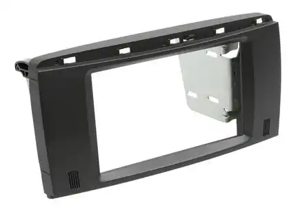Doppel DIN Radioblende kompatibel mit Mercedes R-Klasse (W251) (V251) 2-DIN schwarz Bj. 01/2006 - 10/2012