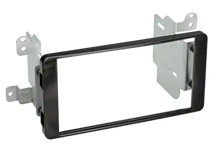 11111Radioblende kompatibel mit Mitsubishi Outlander (CWO) 2-DIN Piano Lack schwarz ab Bj. 11/2012