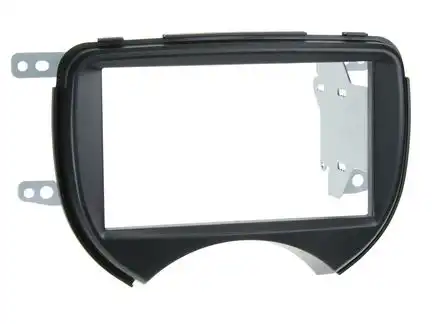 11111Radioblende kompatibel mit Nissan Micra (K13) 2-DIN schwarz Bj. 11/2010 - 08/2013