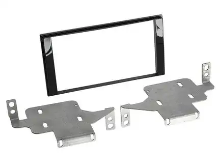 11111Radioblende kompatibel mit Nissan Juke (F15) 2-DIN Piano Lack schwarz ab Bj. 05/2014