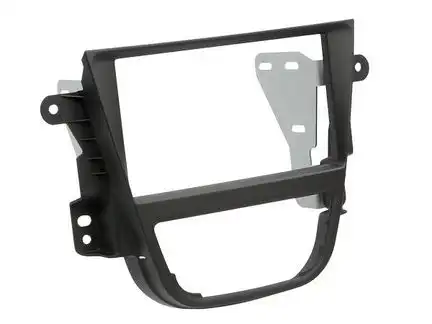 11111Radioblende kompatibel mit Opel Mokka 2-DIN schwarz ab Bj. 2013 
