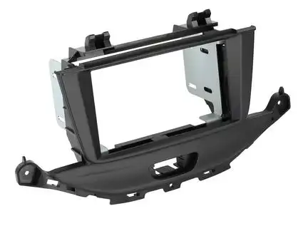 11111Doppel DIN Radioblende kompatibel mit Opel Astra schwarz ab Bj. 2015 