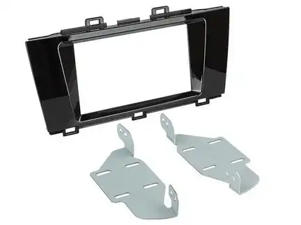 11111Radioblende kompatibel mit Subaru Outback 2-DIN Piano Lack schwarz ab Bj. 03/2015