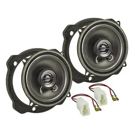 11111MDF Lautsprecher Einbau Set kompatibel mit Audi A3 8L 130mm 2-Wege Koaxial System TA13.0-PRO