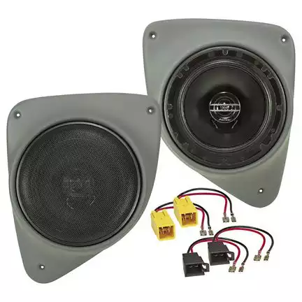11111Doorboard Lautsprecher Einbau Set kompatibel mit Fiat Ducato 165mm 2-Wege Koaxial System Pioneer TS-G1720f