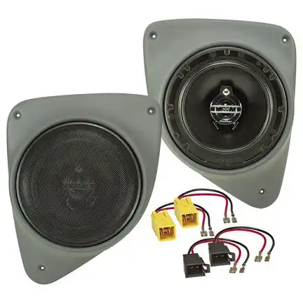 11111Doorboard Lautsprecher Einbau Set kompatibel mit Fiat Ducato 165mm 3-Wege Koaxial System Pioneer TS-G1730f