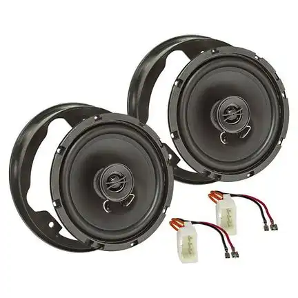 11111Lautsprecher Einbau Set kompatibel mit Ford S-Max Galaxy 165mm 2-Wege Koaxial System TA16.5-PRO