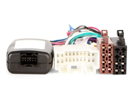 Lenkradfernbedienungsadapter UM9873 kompatibel mit Suzuki Fiat Opel Swift Grand Vitara SX4 Splash Kizashi Sedici Agila adaptiert auf JVC