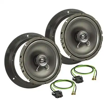 Lautsprecher Einbau Set kompatibel mit Mercedes A-Klasse B-Klasse W169 T245 165mm 2-Wege Koaxial System TA16.5-PRO