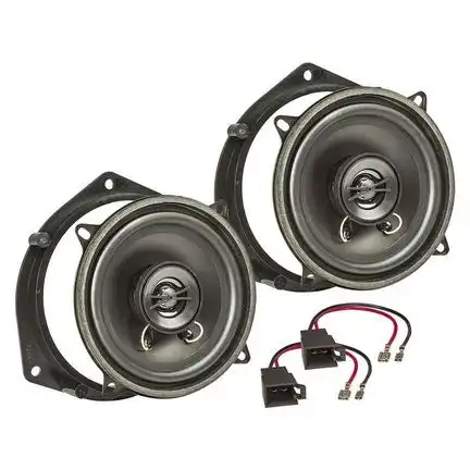 Lautsprecher Einbau Set kompatibel mit Opel Astra Omega Vectra Zafira Meriva (B) (G) 130mm 2-Wege Koaxial System TA13.0-PRO