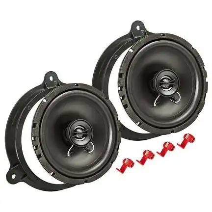 Lautsprecher Einbau Set kompatibel mit Smart ForTwo 453 165mm 2-Wege Koaxial System TA16.5-PRO