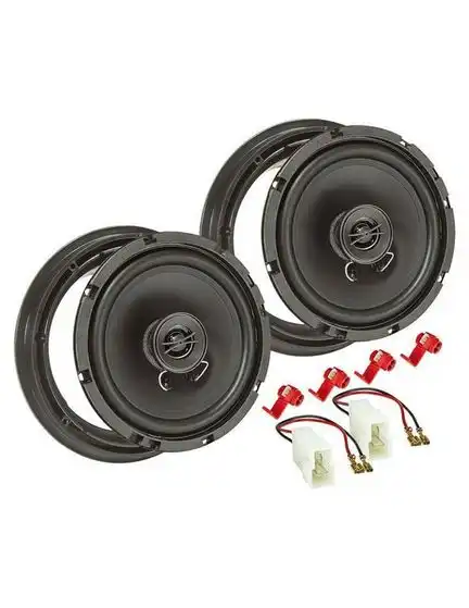 Lautsprecher Einbau Set kompatibel mit Suzuki Fiat Opel Swift Grand Vitara Splash SX4 Sedici Agila 165mm 2-Wege Koaxial System TA16.5-PRO