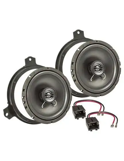 Lautsprecher Einbau Set kompatibel mit Toyota Aygo RAV4 Yaris GT86 165mm 2-Wege Koaxial System TA16.5-PRO