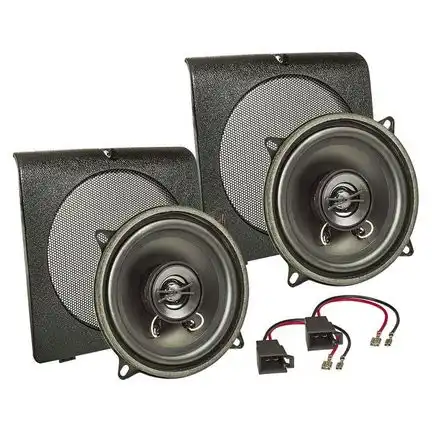 11111Lautsprecher Einbau Set kompatibel mit VW Golf Jetta II 130mm 2-Wege Koaxial System TA13.0-PRO